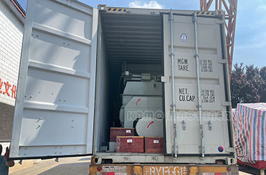 HZS35 concrete batching plant is heading to Southeast Asia to help local infrast