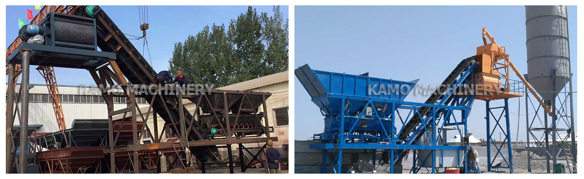 25m³/h-75m³/h MOBILE CONCRETE BATCHER