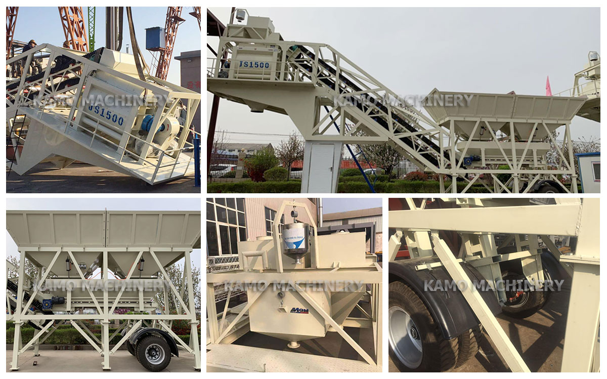 25m³/h-75m³/h MOBILE CONCRETE BATCHER