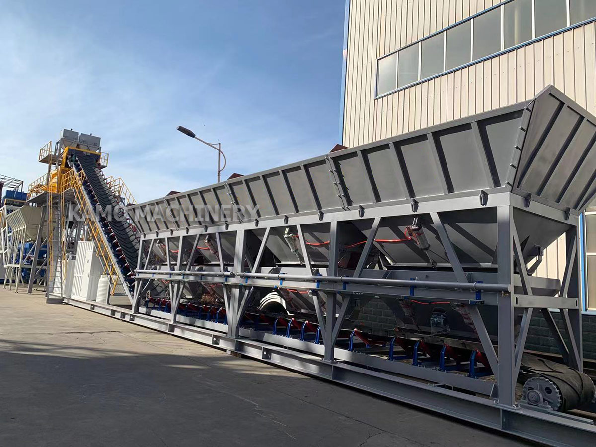 foundation-free concrete batching plant