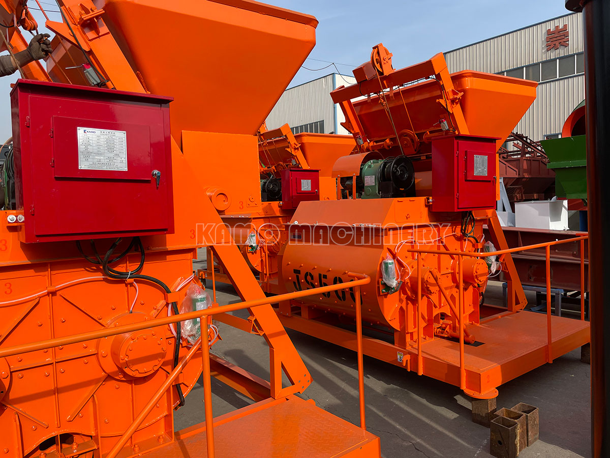 js500 concrete mixer