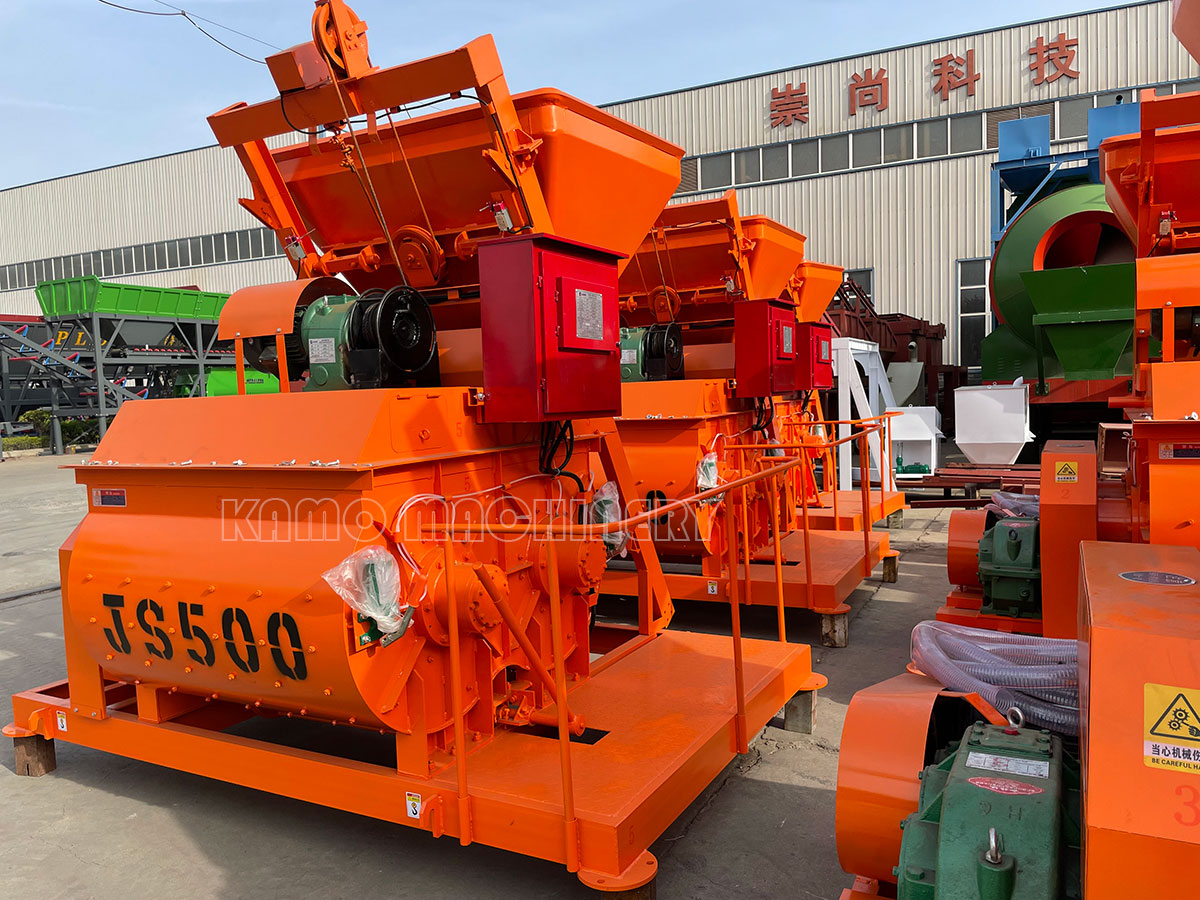 js500 concrete mixer