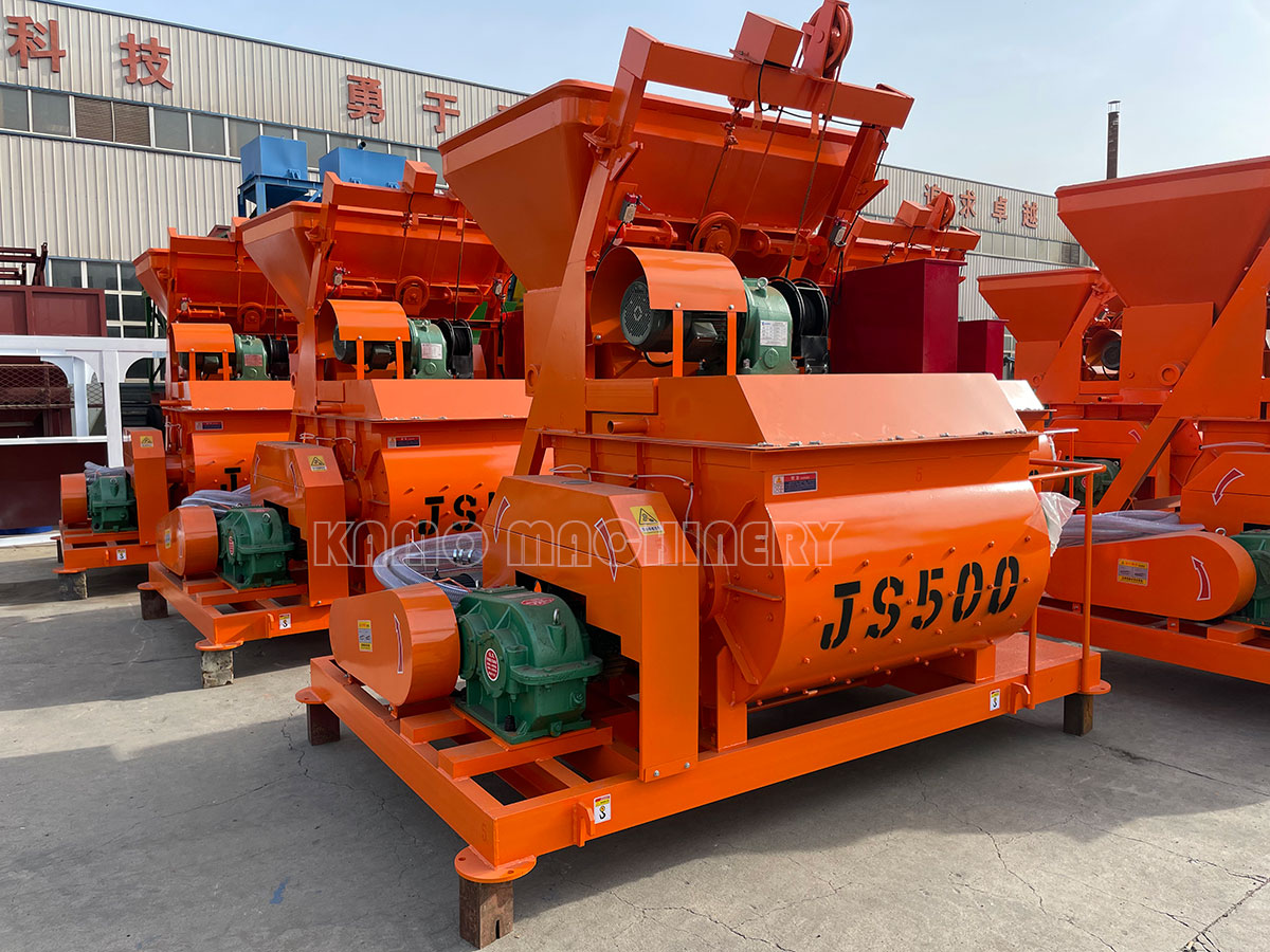 js500 concrete mixer